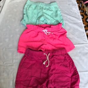 Size 6 girls shorts